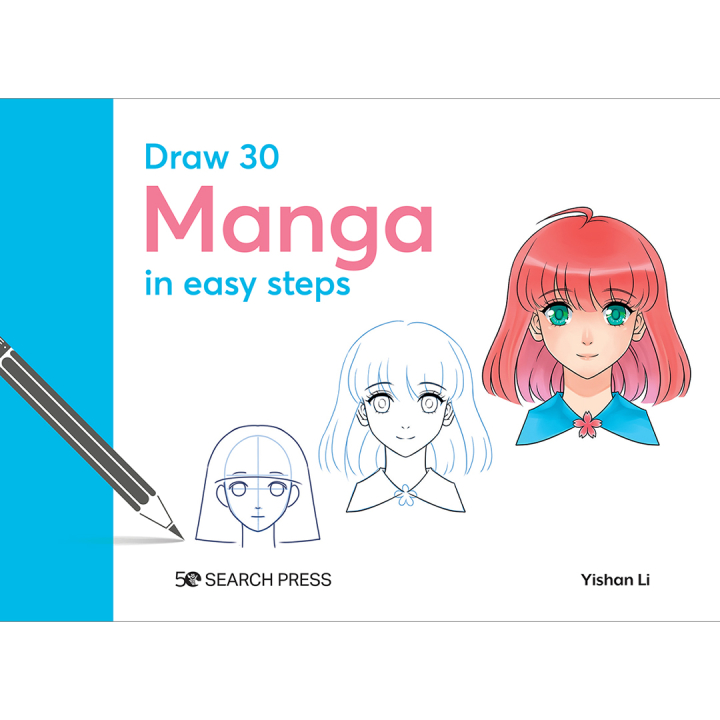 Draw 30: Manga in the group Hobby & Creativity / Books / Inspirational Books at Pen Store (136324)