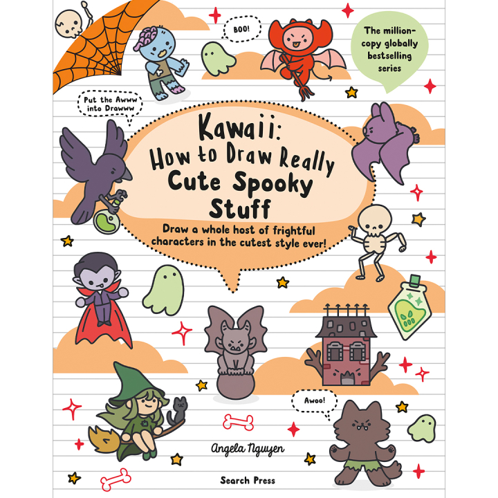 Kawaii: How to draw Really Cute Spooky Stuff in the group Hobby & Creativity / Books / Art Instruction Books at Pen Store (136332)