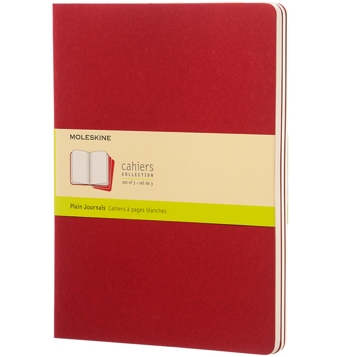Cahier Notebook XL Red Plain in the group Paper & Pads / Note & Memo / Notebooks & Journals at Pen Store (136813)
