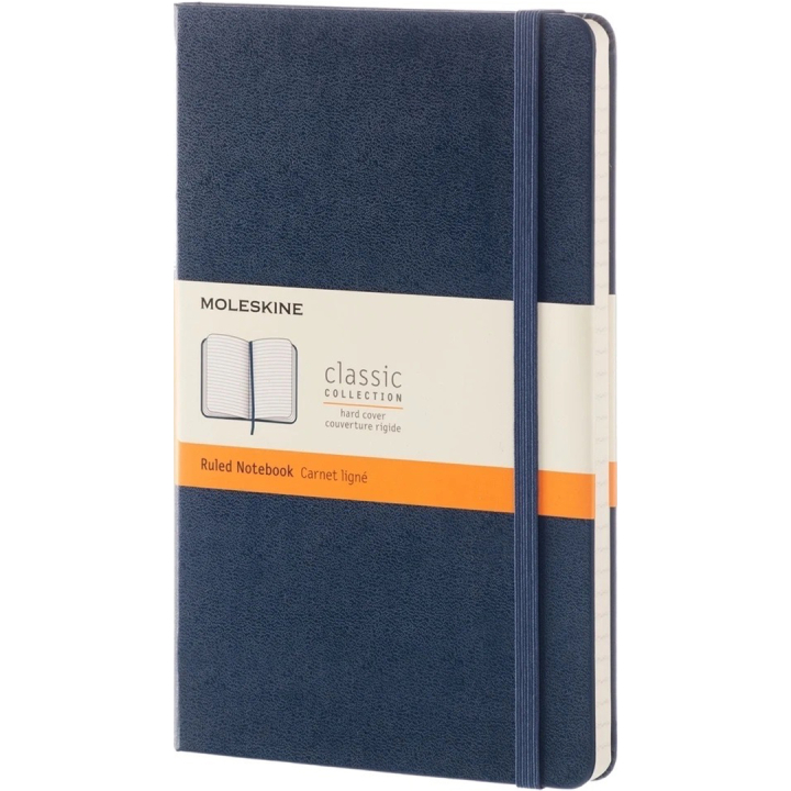 Classic Hard Cover Notebook Large Blue in the group Paper & Pads / Note & Memo / Notebooks & Journals at Pen Store (136821_r)