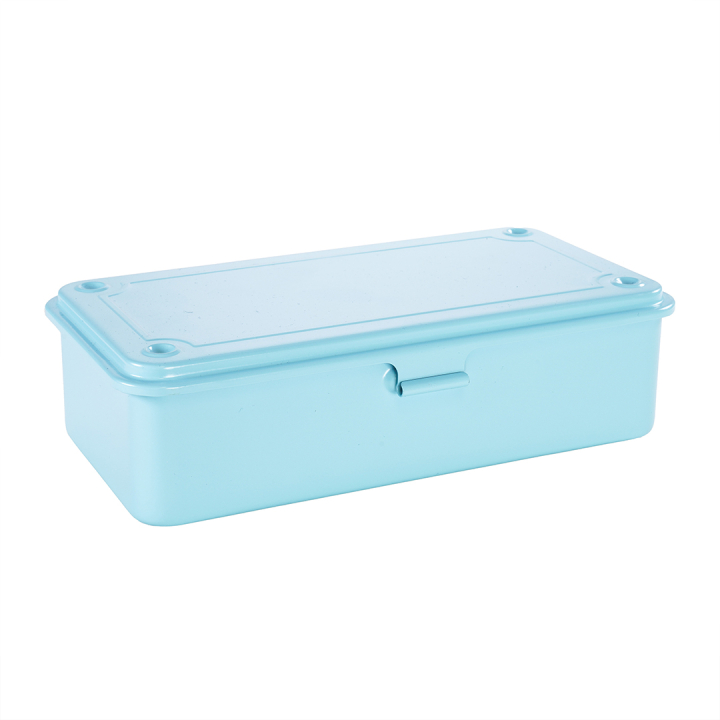 T190 Trunk Shape Toolbox Light Blue in the group Hobby & Creativity / Organize / Storage  at Pen Store (136955)