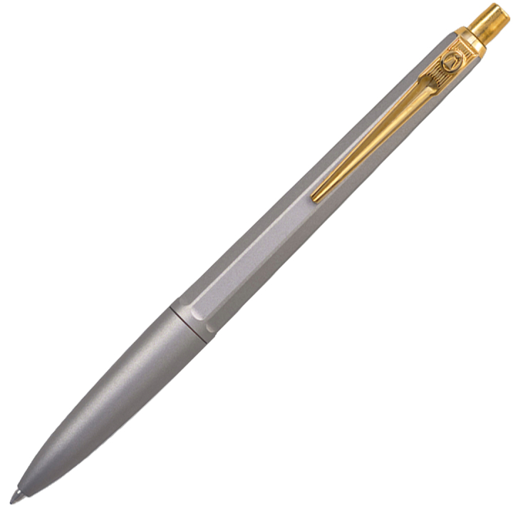 Ballpoint pen Epoca Icon Dark Grey / Gold Clip in the group Pens / Fine Writing / Ballpoint Pens at Pen Store (137154)