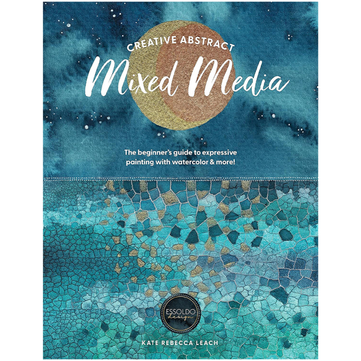 Creative Abstract Mixed Media in the group Hobby & Creativity / Books / Inspirational Books at Pen Store (137170)