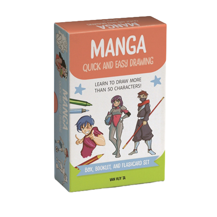 Manga Quick and Easy Drawing Deck in the group Hobby & Creativity / Books / Art Instruction Books at Pen Store (137177)