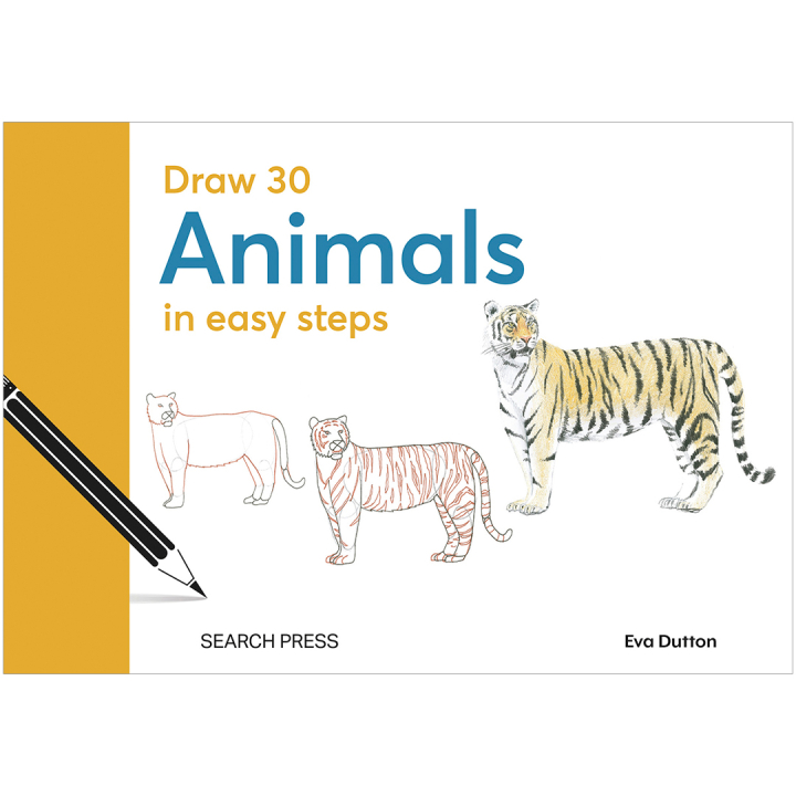 Draw 30: Animals in the group Hobby & Creativity / Books / Art Instruction Books at Pen Store (137210)