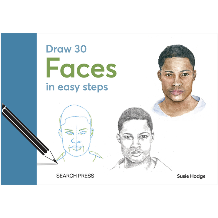 Draw 30: Faces in the group Hobby & Creativity / Books / Art Instruction Books at Pen Store (137214)