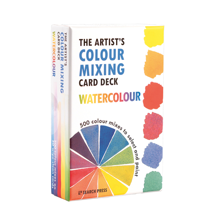 The Artist's Colour Mixing Card Deck - Watercolour in the group Hobby & Creativity / Books / Art Instruction Books at Pen Store (137233)
