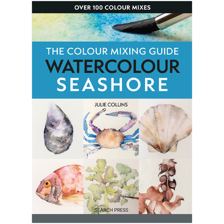 The Colour Mixing Guide: Watercolour Seashore in the group Hobby & Creativity / Books / Inspirational Books at Pen Store (137235)