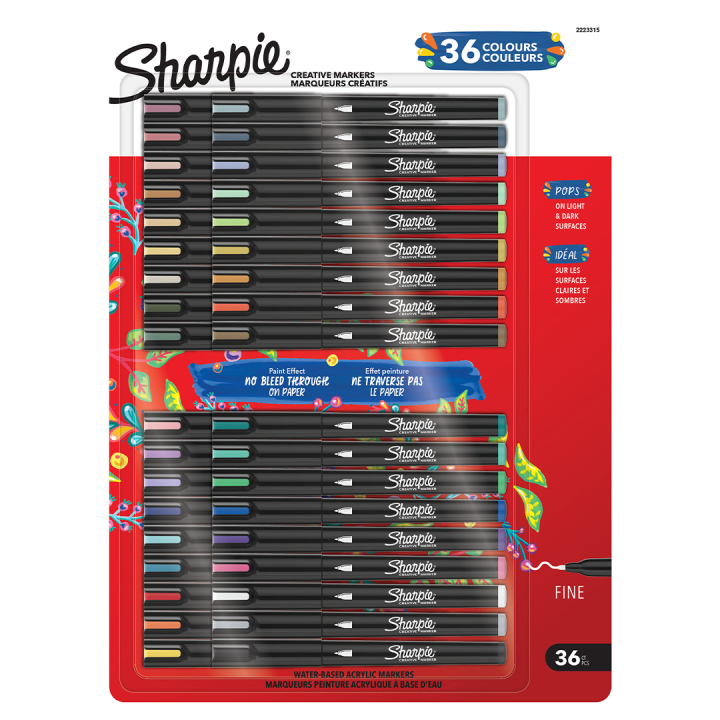 Creative Marker Fine Tip 36-pack in the group Pens / Artist Pens / Acrylic Markers at Pen Store (137410)