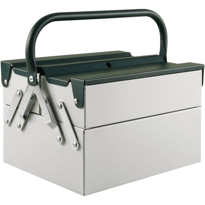 Toolbox Atena Grey/Green in the group Hobby & Creativity / Organize / Storage  at Pen Store (137546)