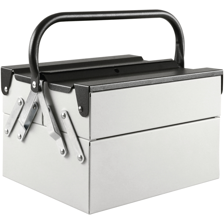 Toolbox Atena Grey/Black in the group Hobby & Creativity / Organize / Storage  at Pen Store (137549)