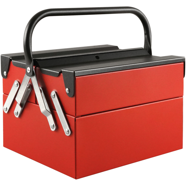 Toolbox Atena Red/Black in the group Hobby & Creativity / Organize / Storage  at Pen Store (137550)