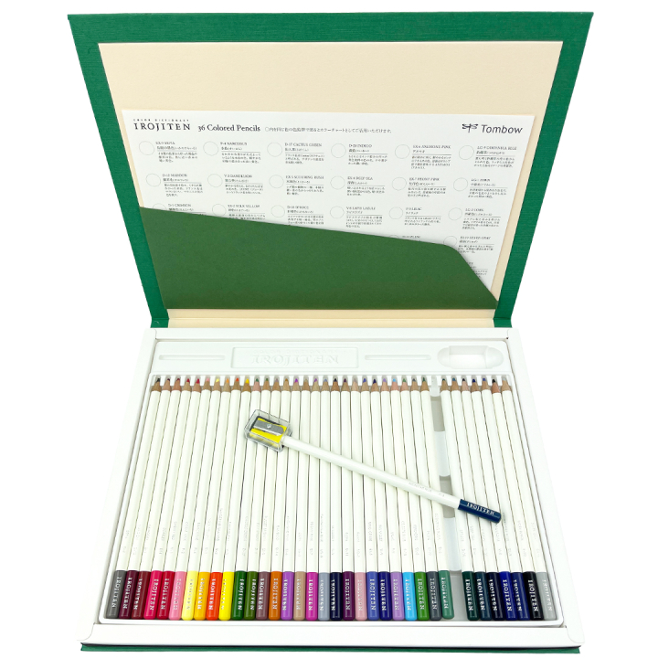 Irojiten coloured pencils, set of 36 in the group Pens / Artist Pens / Coloured Pencils at Pen Store (137566)