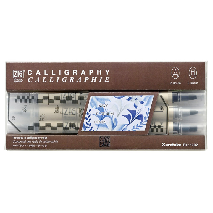 Calligraphy pens set of 3 #4 in the group Hobby & Creativity / Calligraphy / Calligraphy Pens at Pen Store (137573)