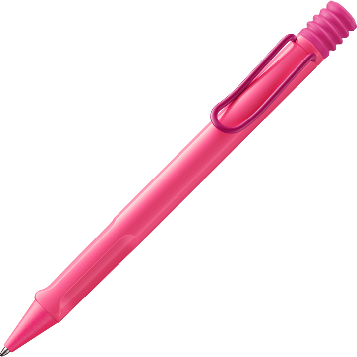 Safari Ballpoint pen Neon Pink in the group Pens / Fine Writing / Ballpoint Pens at Pen Store (137586)