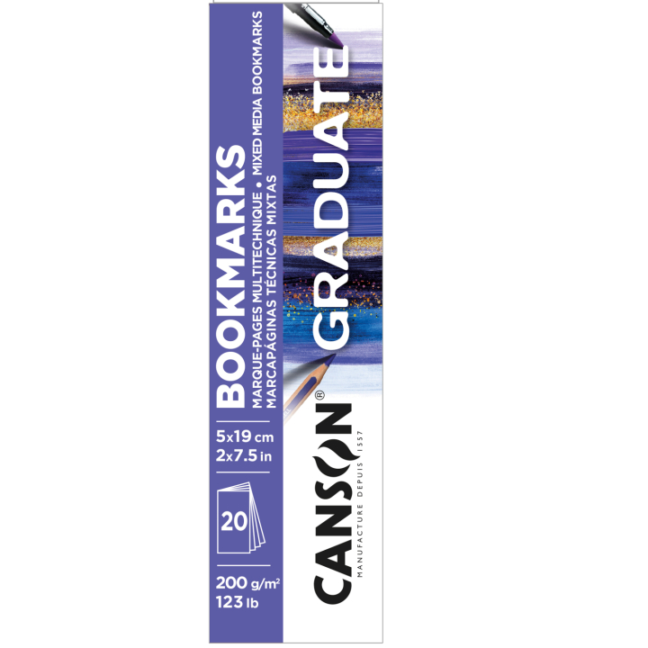 Graduate Mixed Media Bookmarks in the group Paper & Pads / Artist Pads & Paper / Mixed Media Pads at Pen Store (137657)