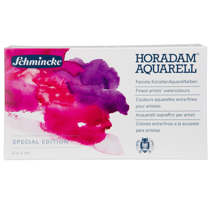 Horadam Aquarell Tube 5ml 6-set in the group Art Supplies / Artist colours / Watercolour Paint / Watercolour in tube at Pen Store (137786)
