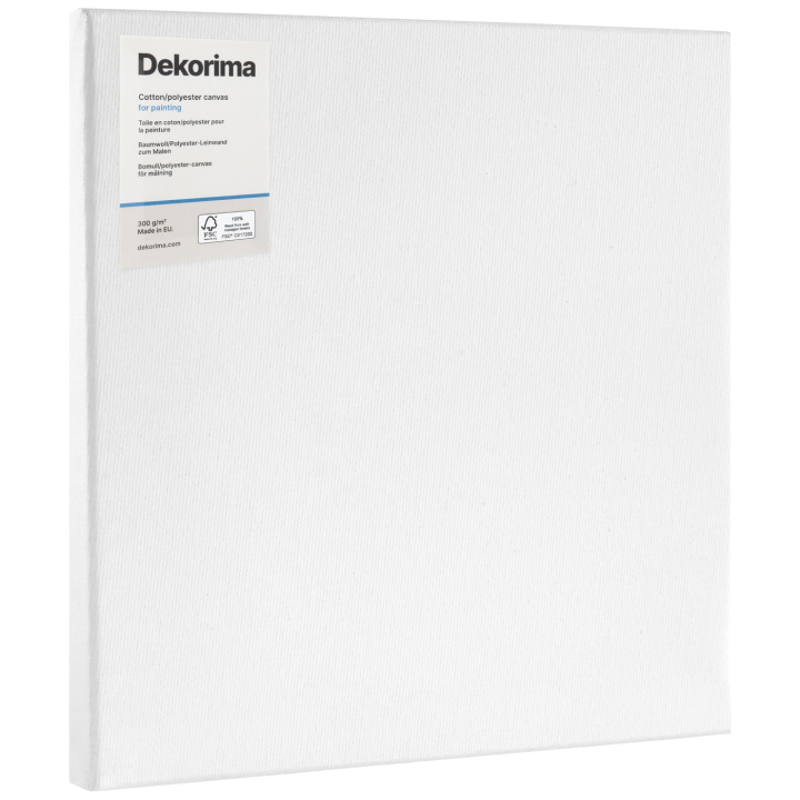 Canvas Cotton/Polyester 40x40 in the group Art Supplies / Studio / Artist Canvas / Acrylic canvas at Pen Store (137797)