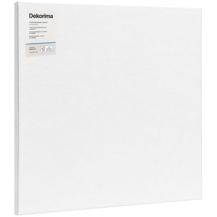 Canvas Cotton/Polyester 50x50 in the group Art Supplies / Studio / Artist Canvas / Acrylic canvas at Pen Store (137798)