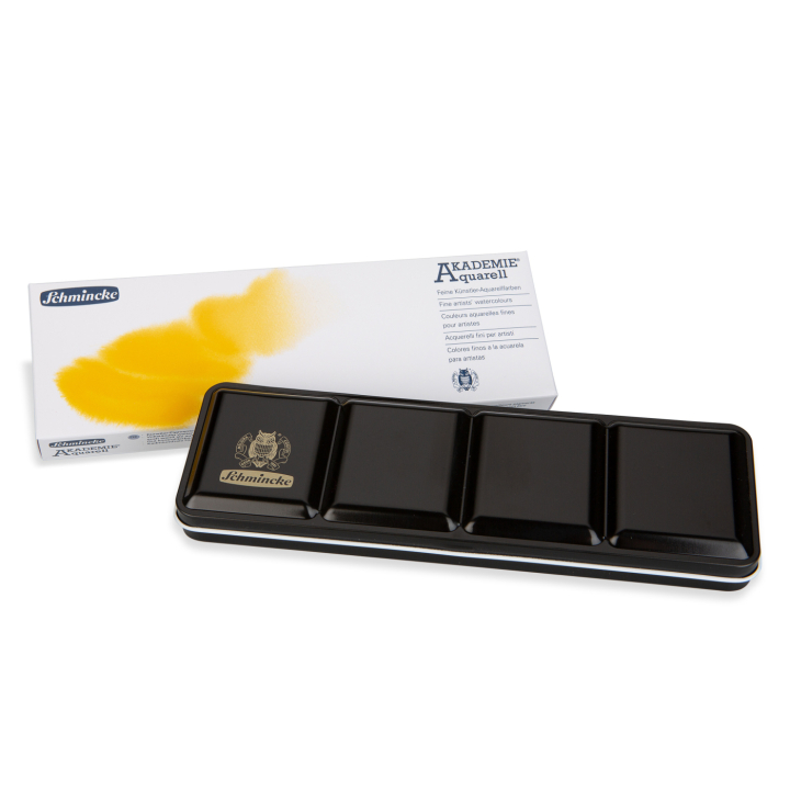 Akademie Aquarell Half Pans 24-set in the group Art Supplies / Artist colours / Watercolour Paint / Watercolour pans at Pen Store (137802)