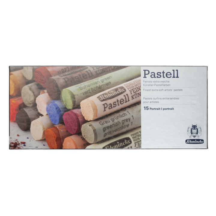 Soft Pastel 15-set Portrait in the group Art Supplies / Crayons & Graphite / Pastel Crayons at Pen Store (137816)