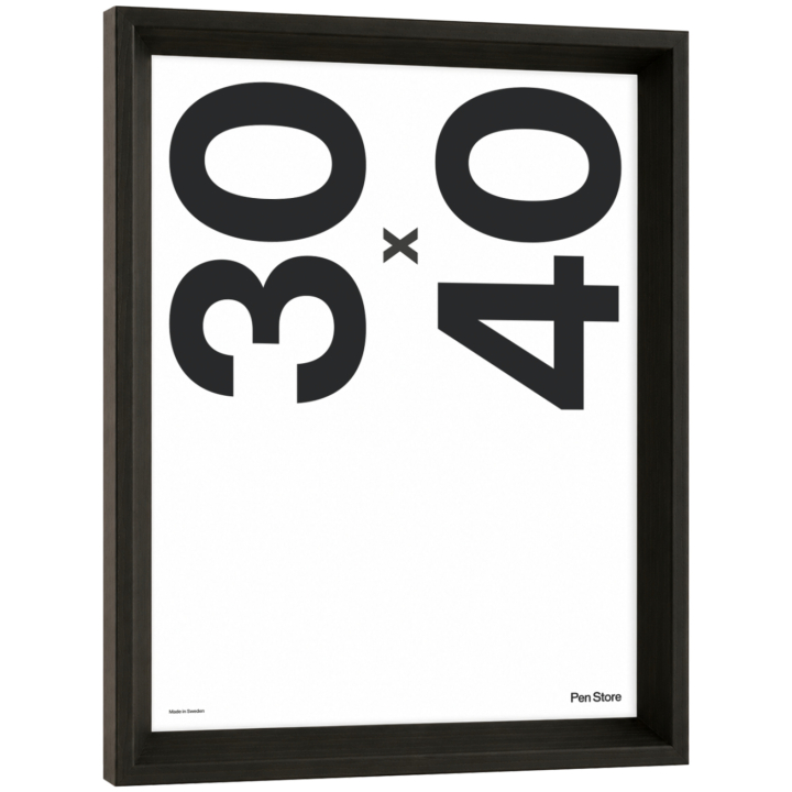 Espresso Wooden Frame 30x40 cm in the group Hobby & Creativity / Organize / Frames / Brown frames at Pen Store (137896)