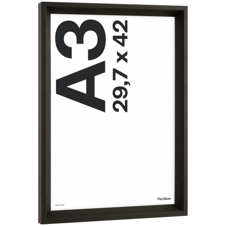 Espresso Wooden Frame 29,7x42 cm A3 in the group Hobby & Creativity / Organize / Frames / Brown frames at Pen Store (137897)