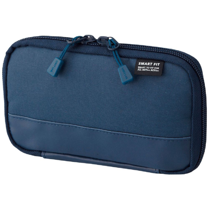 Pencil case Smart-fit Compact Navy in the group Pens / Pen Accessories / Pencil Cases at Pen Store (137914)