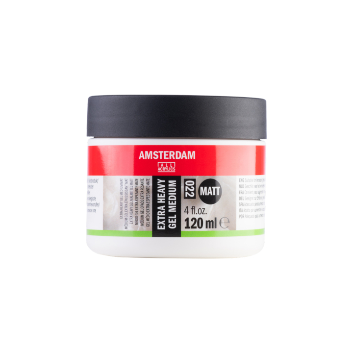 Extra heavy gel medium matt 022 120 ml in the group Art Supplies / Mediums & Varnishes / Acrylic Mediums at Pen Store (137984)