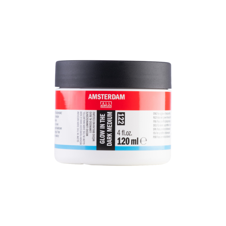 Glow in the dark medium 122 120 ml in the group Art Supplies / Mediums & Varnishes / Acrylic Mediums at Pen Store (137986)