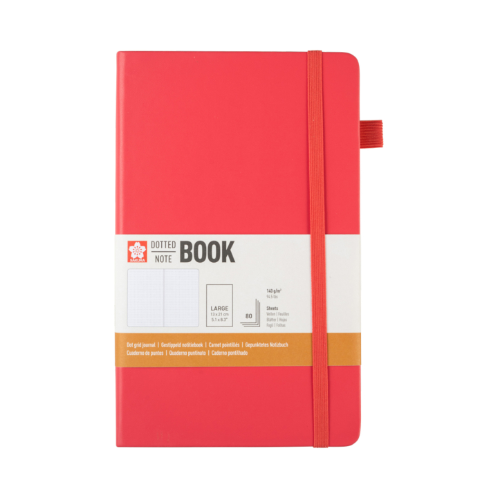 Notebook 13x21 cm Hard Cover Plum Blossom Dotted in the group Paper & Pads / Note & Memo / Notebooks & Journals at Pen Store (137989)