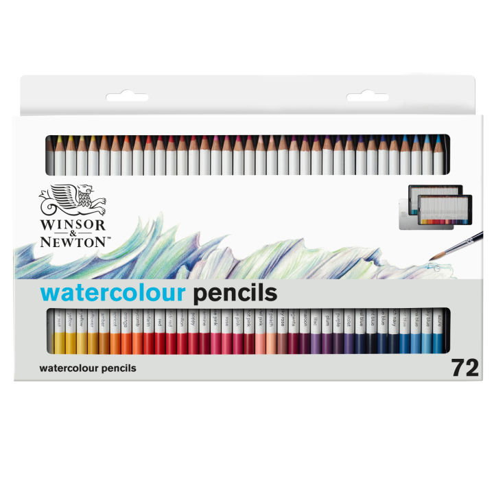 Studio Collection Watercolour Pencils Set of 72 in the group Pens / Artist Pens / Watercolour Pencils at Pen Store (138081)
