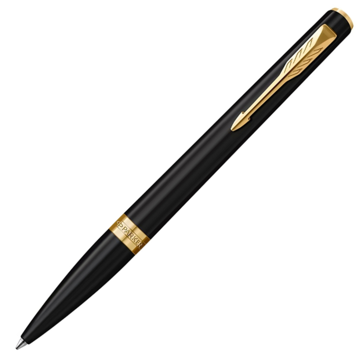 Meridian Matte Black/Chrome Ballpoint in the group Pens / Fine Writing / Ballpoint Pens at Pen Store (138298)