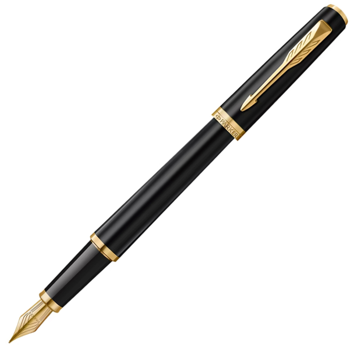 Meridian Matte Black/Gold Reservoar in the group Pens / Fine Writing / Luxury pens at Pen Store (138299_r)
