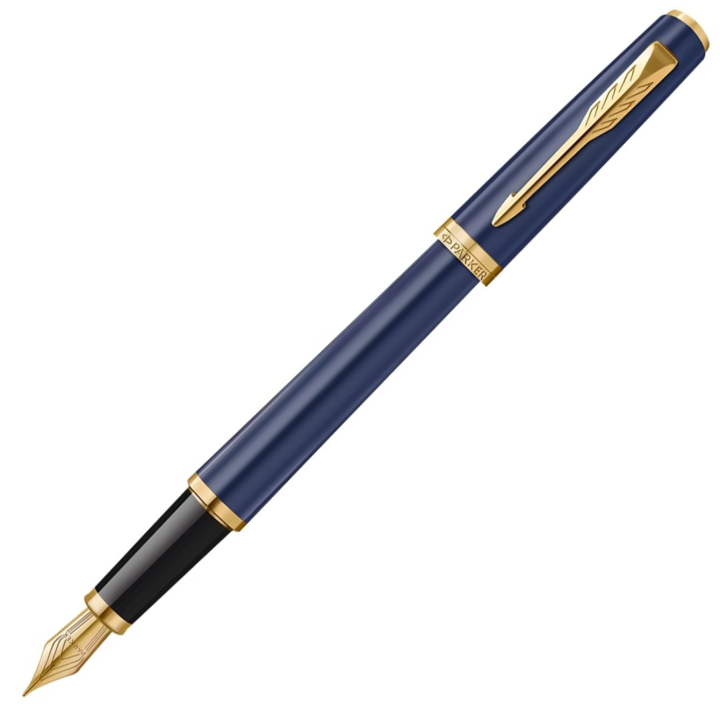 Meridian Blue/Gold Fountain Pen in the group Pens / Fine Writing / Luxury pens at Pen Store (138311_r)