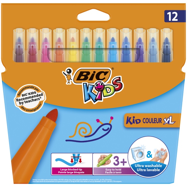Kids Fiber-tip pens XL 12-set
