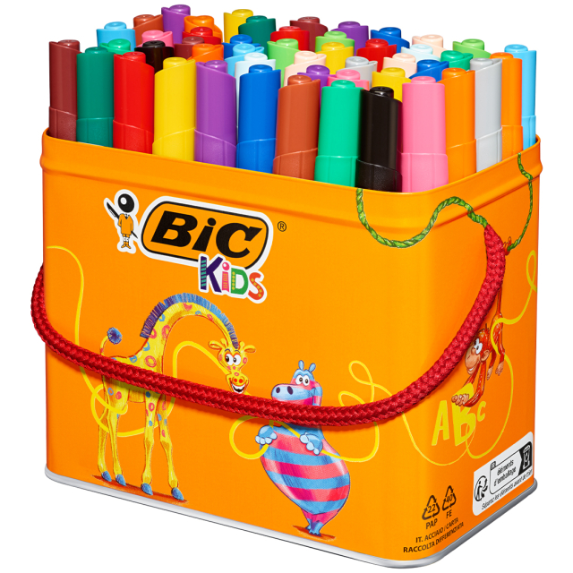 Kids Visacolor XL Fiber-tip pens 48-set