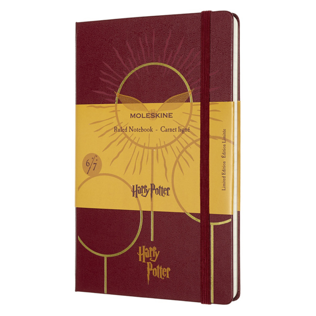 Hardcover Large Harry Potter Bordeaux Red