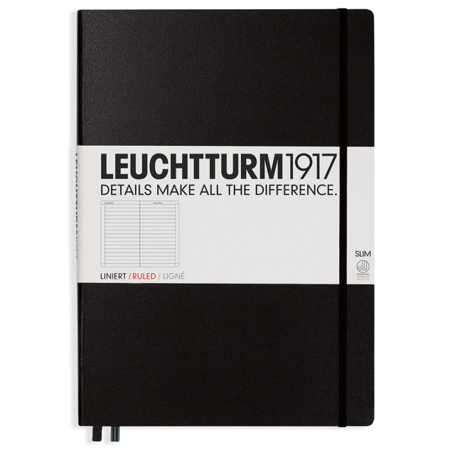 Notebook A4 Master Slim Dotted in the group Paper & Pads / Note & Memo / Notebooks & Journals at Pen Store (100656)
