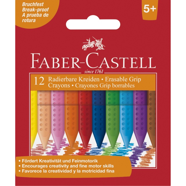Erasable Crayons - Set of 12
