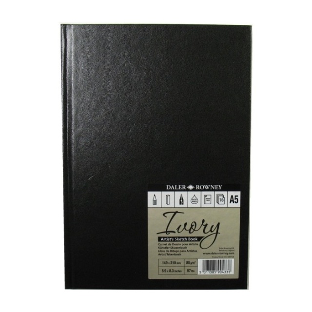 Ivory Sketchbook Hardcover A5