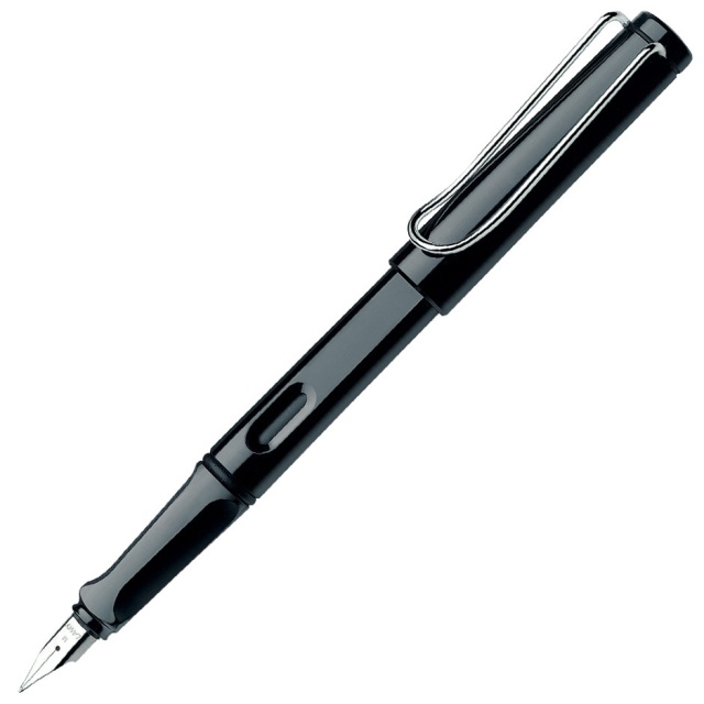 Safari Fountain pen Shiny black