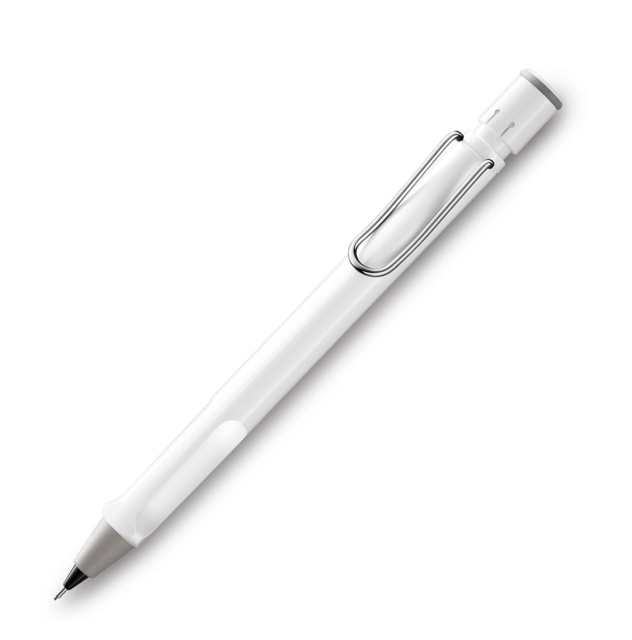 Safari Mechanical pencil 0.5 Shiny White