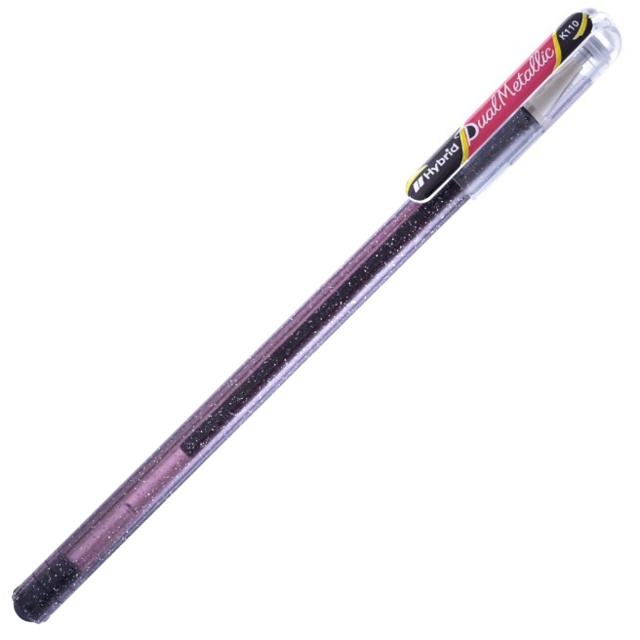 Dual Metallic Hybrid Gel Pen