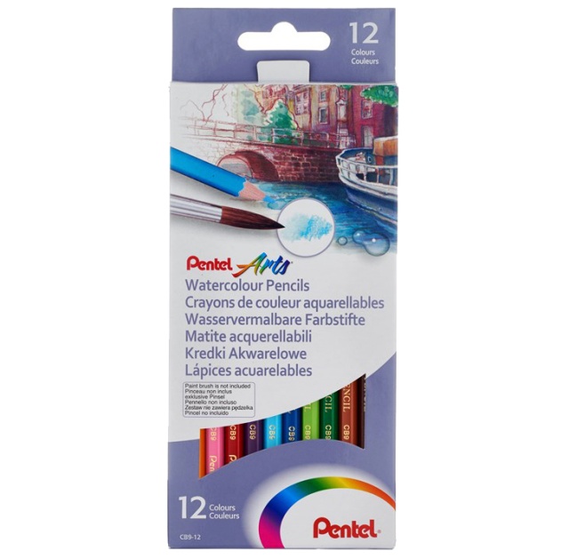 Watercolor Pencils - Set of 12