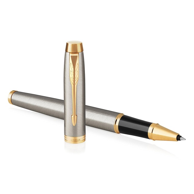 IM Brushed/Gold Rollerball