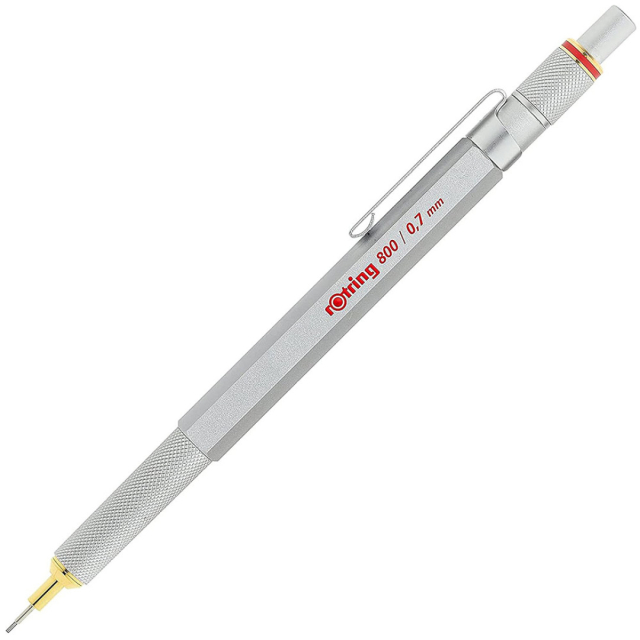 800 Mechanical Pencil 0.7 Silver