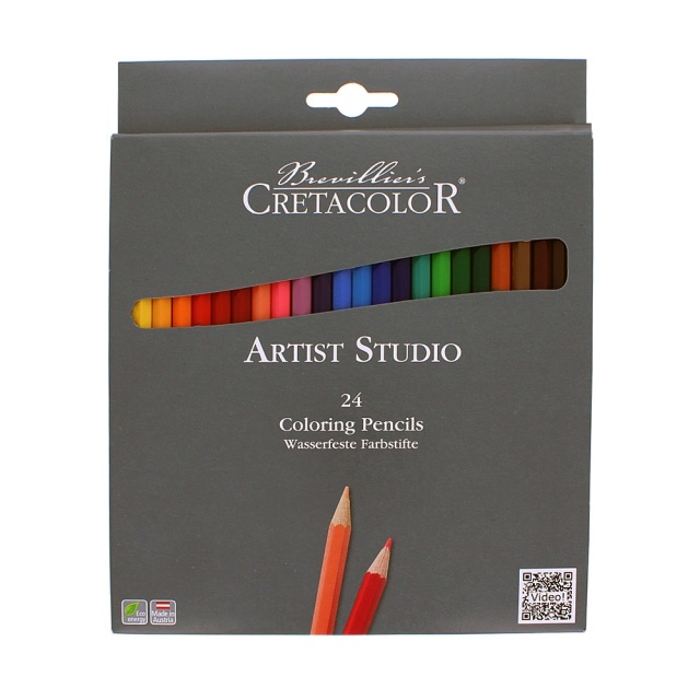 Artist Studio Coloring pencils 24-pack