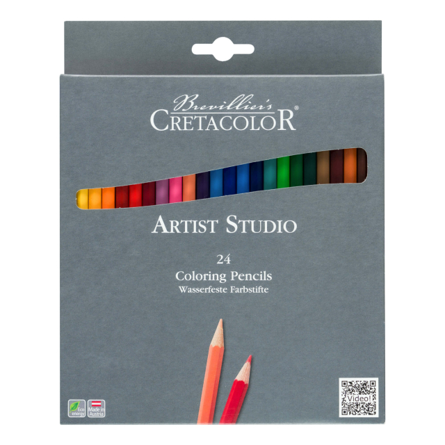 Artist Studio Coloring pencils 24-pack
