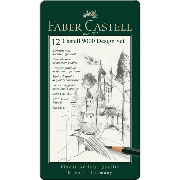 Pencil Castell 9000 Design Set
